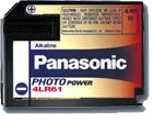 Panasonic Photo 4LR61 Alkaline rafhlöður
