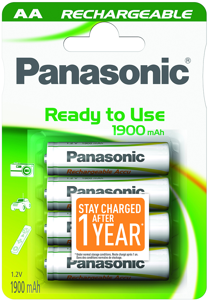 Panasonic Ready to Use 1900mAh