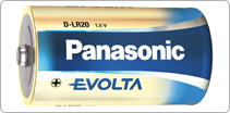 Evoia - Evolta Panasonic rafhlöður