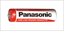 Panasonic Carbon Zink rafhlöður