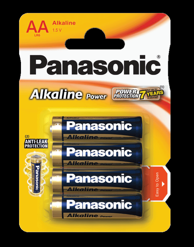 Panasonic Alkaline Power Alkaline rafhlöður