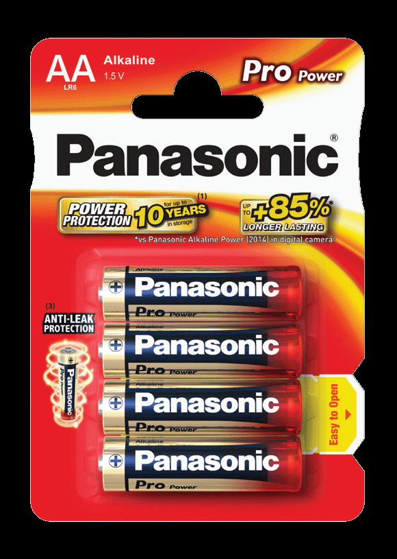 Panasonic ProPower Alkaline rafhlöður