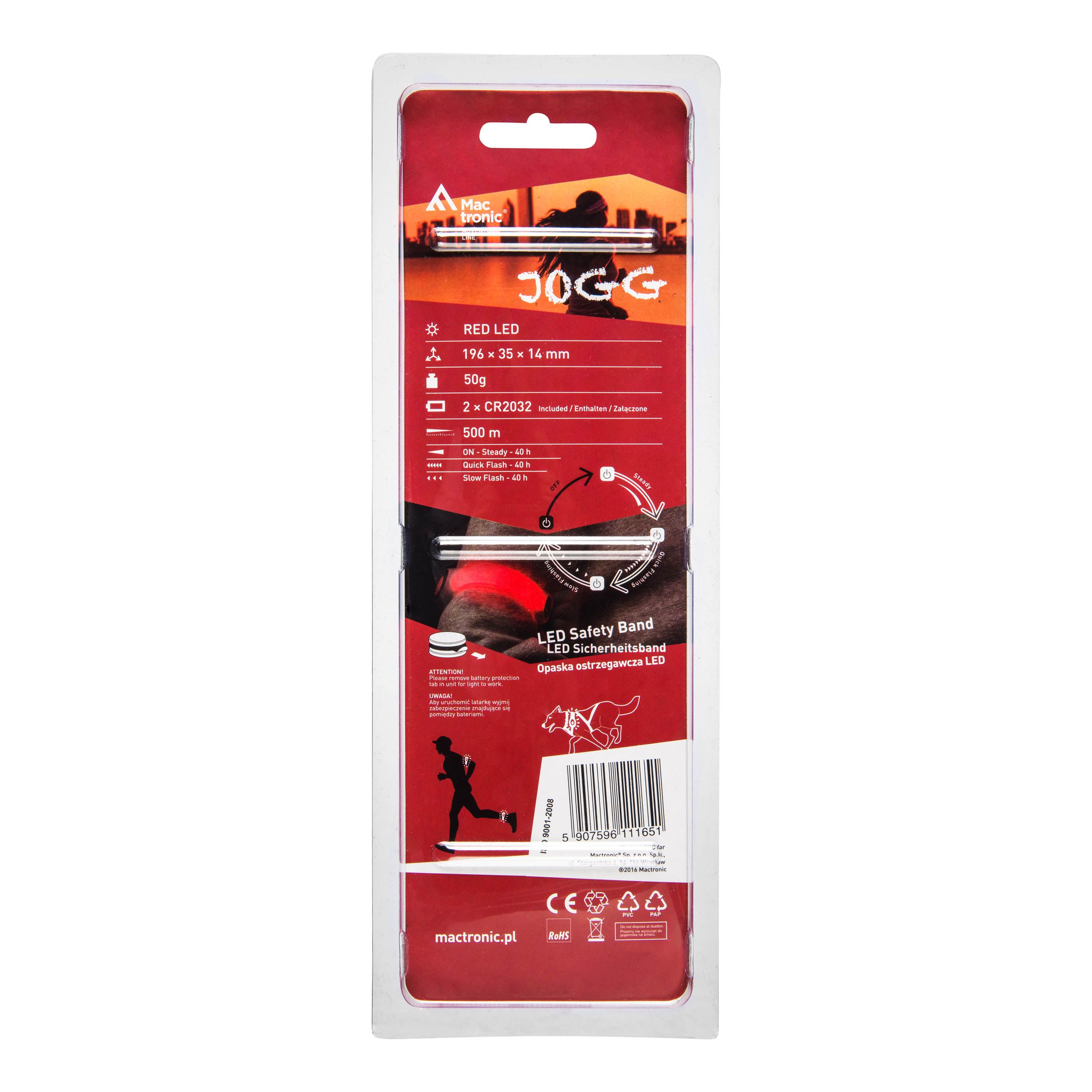 Mactronic JOGG LED armband
