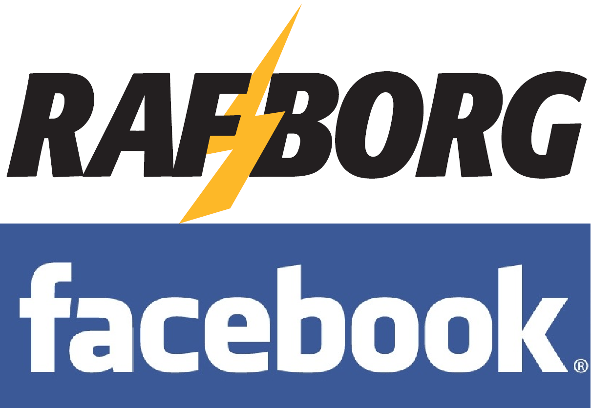 Rafborg er komin á Facebook