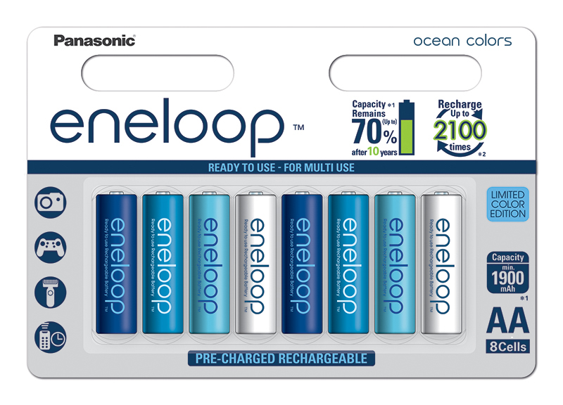 Panasonic Eneloop hleðslurafhlöður