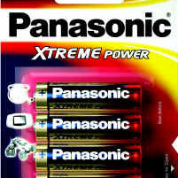 Panasonic Xtreme Alkaline rafhlöður