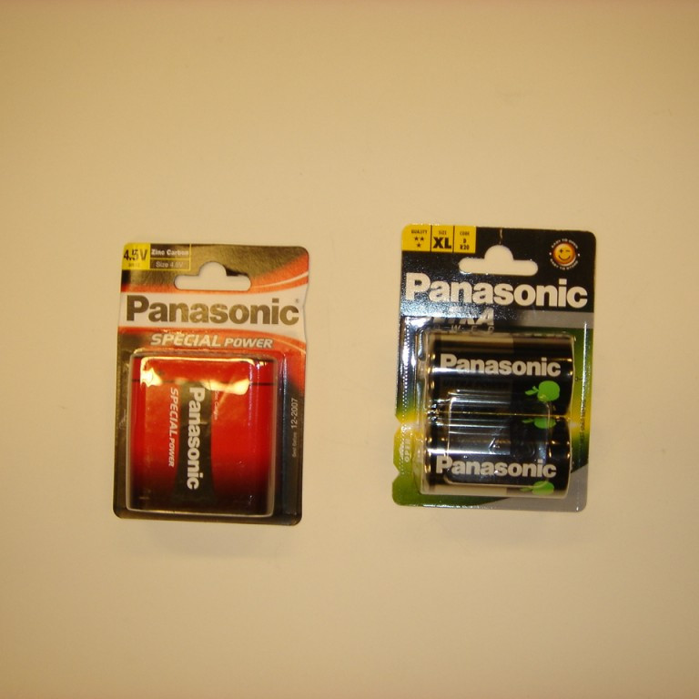 Panasonic Special og Ultra rafhlöður