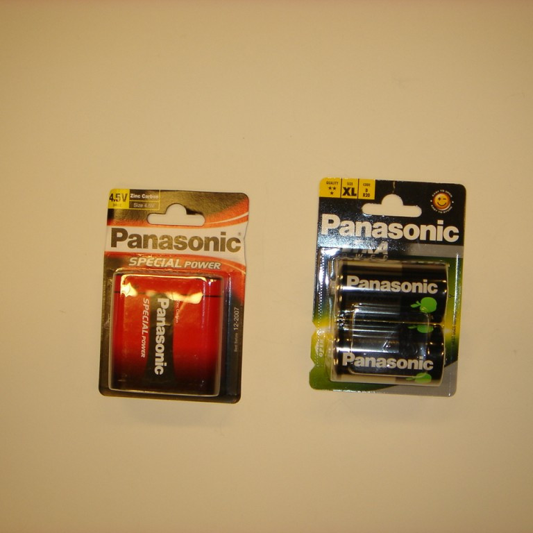 Panasonic Special og Ultra rafhlöður