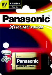Panasonic Xtreme Alkaline rafhlöður