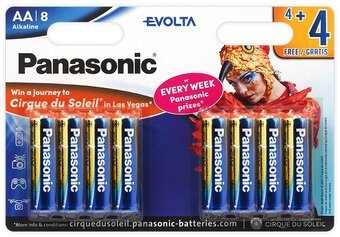 Panasonic Evolta Alkaline rafhlöður