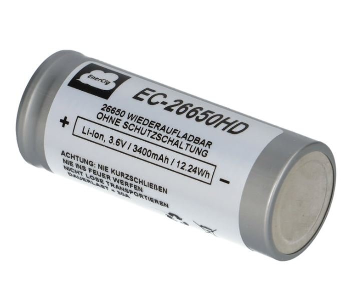 EC-26650HD  3400mAh