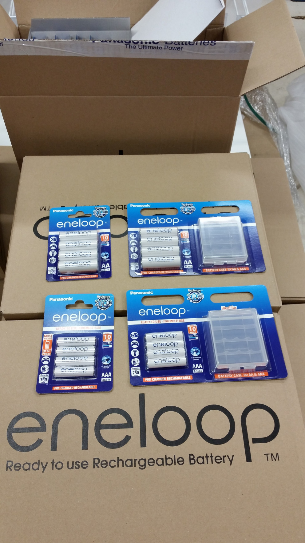 Eneloop hleðslurafhlöður