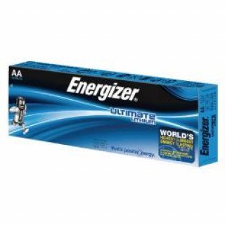 Energizer litíum AA rafhlöður