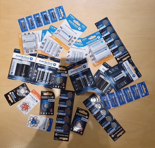 everActive rafhlöður