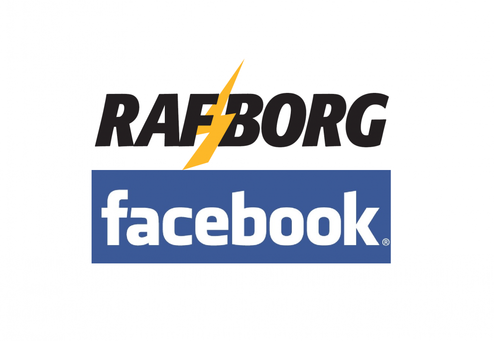 Rafborg er komin á Facebook