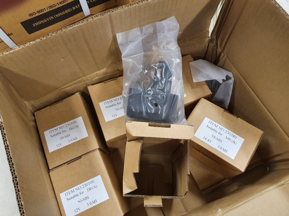 Verkfærarafhlöður