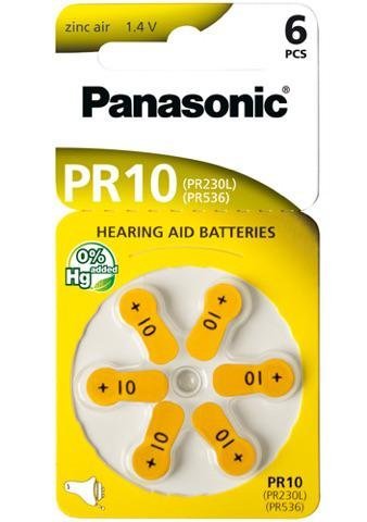 Verðlækkun á öllum Panasonic heyrnartækja rafhlöðunum.