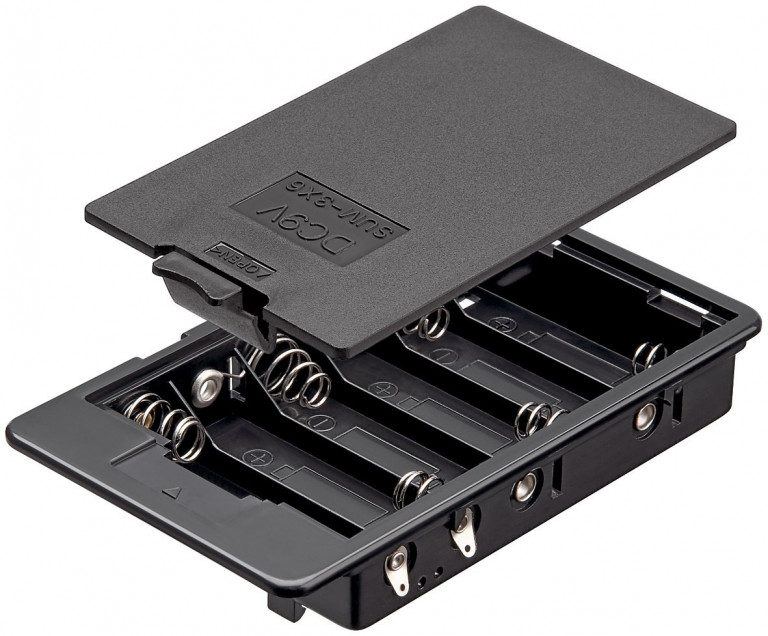 Rafhlöðuhulstur 6xAA