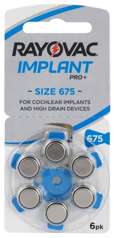 RayOvac heyrnatækjarafhlaða