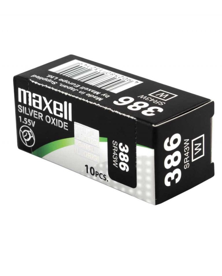 Renata og Maxell úrarafhlöður