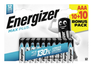 Energi MAX Plus LR03/AAA 20stk 