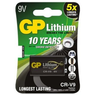 CR-V9 GP 800 mAH litíum rafhlaða