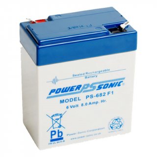 Power Sonic PS-628 6V 8Ah