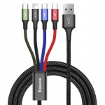 4 í 1 USB hleðslusnúra