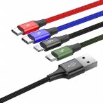 4 í 1 USB hleðslusnúra